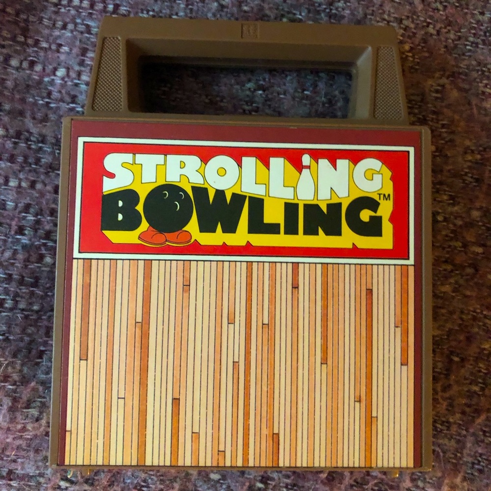 Vintage Strollin Bowlin toy, original 1980’s